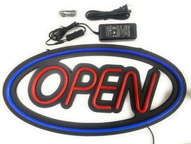 New Round Neon Open Sign 24W Led Open Sign In High Brightness