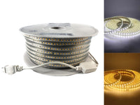 50meters Led Strip Light 2835 120leds/m Flexible Tape With 110V