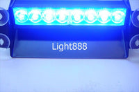 8 Led High Power Dash Tow Truck Warning Strobe Lights