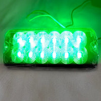 Volunteer Firefighter Green Grille Strobe lights 36W Gen 3 Super Bright