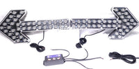 43" Split Led Construction Safety Traffic Arrow Light Bar