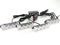 16 LED Grill Green Emergency Volunteer Firefighter Strobe Lights