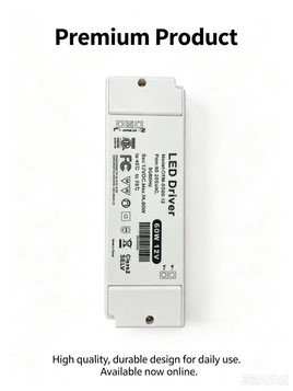 60W 12V Constant Voltage LED Driver Power Supply