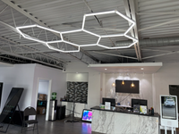 Hexagon LED Lights Modular Honeycomb LED Ceiling Light Kit