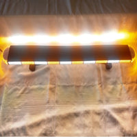 40" LED Rooftop Warning Emergency Light Bar With Spot Lights