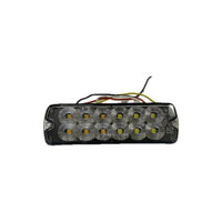 Ultra Slim Double Row Super Bright Premium Warning Grille / Surface Mount Strobe Light
