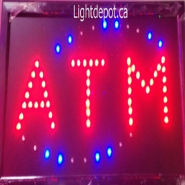 ATM LED Sign Motion 19 Inches X 10 Inches