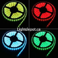5 Meter 12v Non Waterproof RGB Battery Operated  Led Strip Lights 300 SMD