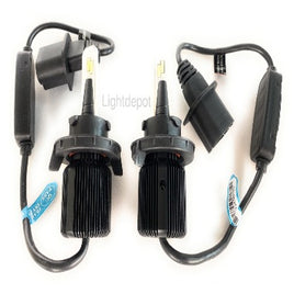 80w Led Headlight Kit Fanless With 8000lum 6000k Led Lights