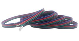 22AWG 4pin RGB Cable Extension PVC Insulated Wire Cable LED Connector for 5050/3528 Light Strip/Module